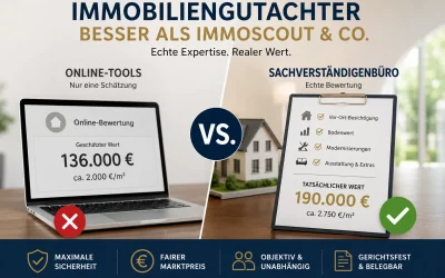Immoscout vs Gutachter